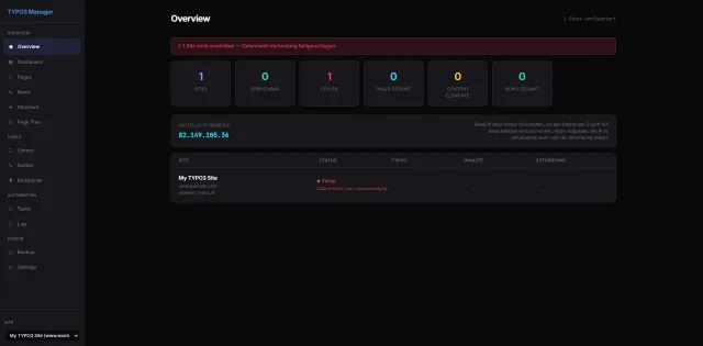 TYPO3-Manager
