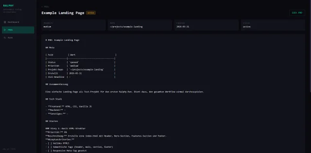 Ralphy – Autonomer KI-Coding-Loop